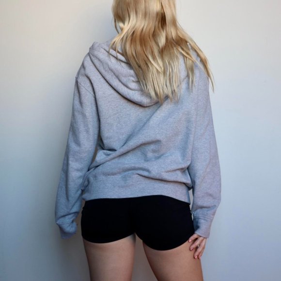 COMMES DES GARCONS PLAY GREY HOODIE - Picture 2 of 4